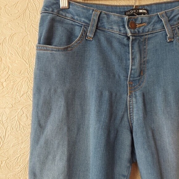 Fashion Nova jeans light wash skinny stretch Sz 29 - Picture 5 of 10